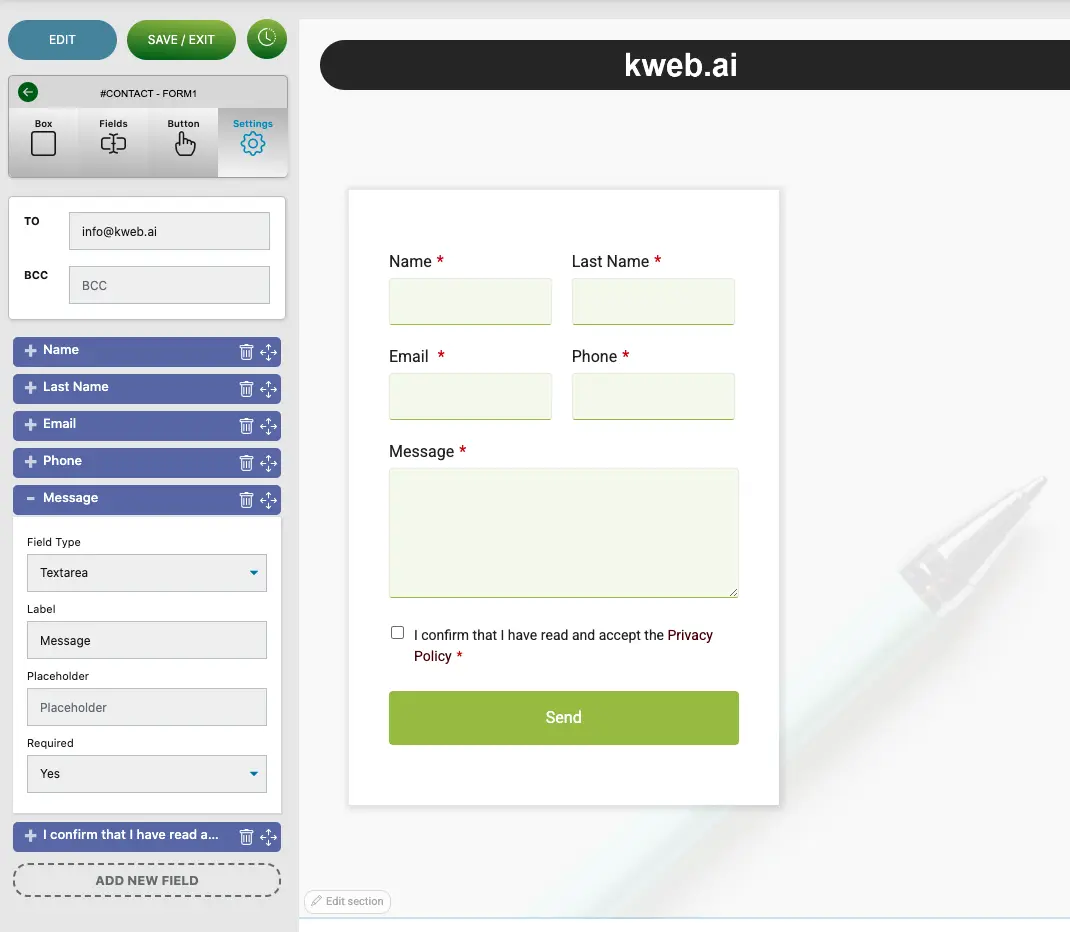 forms Kweb